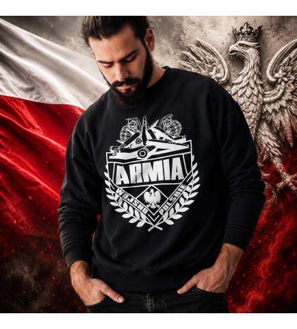 Bluza- ARMIA (BIAŁY)